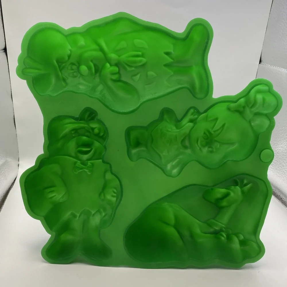 Vintage 80s GIANT JELLO / GUMMY MOLD FLINSTONES - HANNA-BARBERA - FRED BARNEY